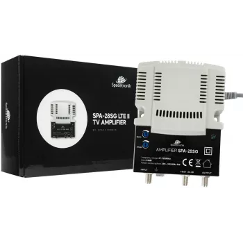 Adjustable Terrestrial and Cable TV Signal Amplifier Spacetronik SPA-28SG LTE II