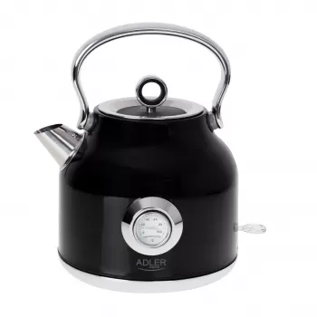 Adler AD 1346B Electric Kettle 1.7 L, 2200 W, Black, Metallic