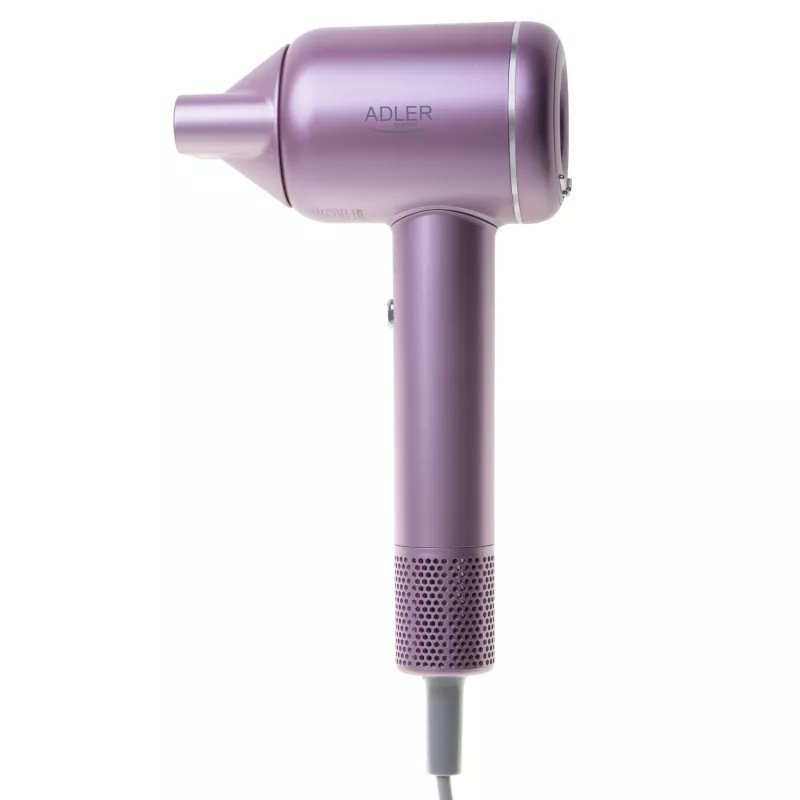 ADLER AD 2270p Travel Hair Dryer 1200W Dual Voltage Foldable Black/Silver