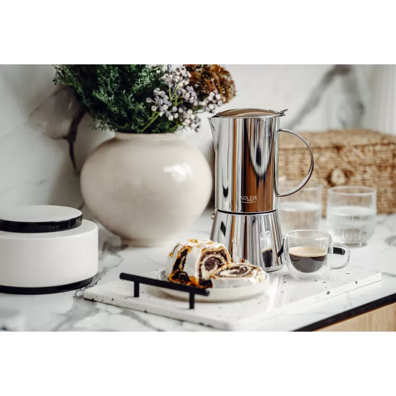 Adler AD 4417 Coffee Grinder, 150 W, 75 g, Stainless Steel, Silver/Black