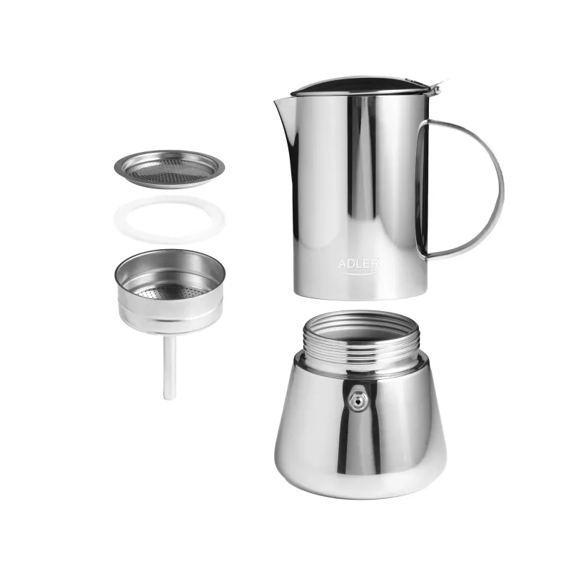 Adler AD 4417 Coffee Grinder, 150 W, 75 g, Stainless Steel, Silver/Black