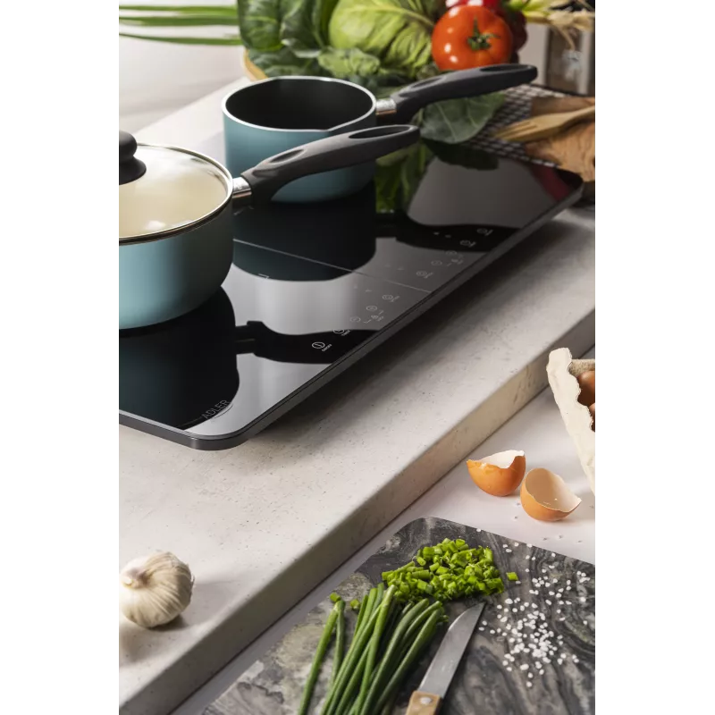 Adler AD 6516 Double Induction Hob 3500W Touch Control Black