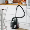 Adler AD 7054 Bagless Vacuum Cleaner 2200 W with HEPA Filter, 1.5 L Dust Container, Telescopic Metal Tube, Black/Silver