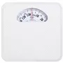 Adler AD 8179 Mechanical Bathroom Scale - White, 136 kg Capacity