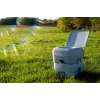 Adler CAMRY CR 1035 Portable Camping Toilet 20L Waste Tank 15L Fresh Water Tank Manual Piston Flush