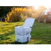 Adler CAMRY CR 1035 Portable Camping Toilet 20L Waste Tank 15L Fresh Water Tank Manual Piston Flush