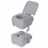 Adler CAMRY CR 1035 Portable Camping Toilet 20L Waste Tank 15L Fresh Water Tank Manual Piston Flush