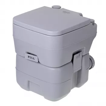 Adler CAMRY CR 1035 Portable Camping Toilet 20L Waste Tank 15L Fresh Water Tank Manual Piston Flush