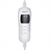 Adler CAMRY CR 7434 Electric Underblanket - Soft Fleece, 3 Heat Settings, 150x80 cm, White/Grey