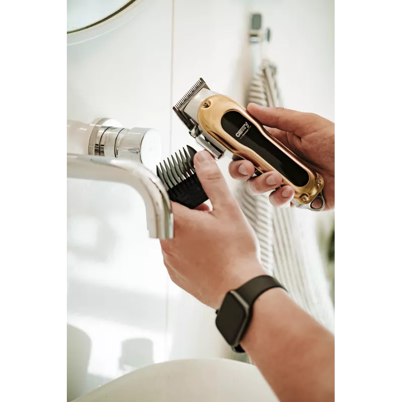 Adler Hair Clipper Camry CR 2844 Corded & Cordless Stainless Steel Blades 7 Cutting Lengths
