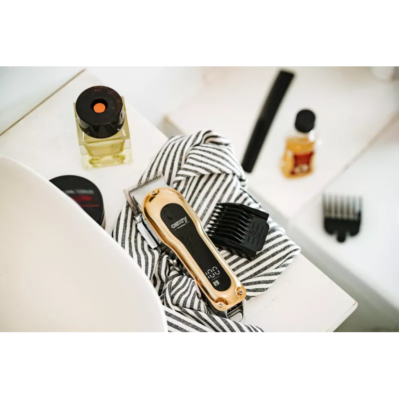 Adler Hair Clipper Camry CR 2844 Corded & Cordless Stainless Steel Blades 7 Cutting Lengths
