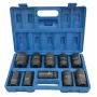 ADLER Impact Socket Set 3/4 inch 10-Piece 22-41 mm Cr-Mo Black