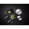 AEG A4SS Stainless Steel Cooking Pot with Glass Lid, 3.5L