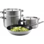 AEG A4SS Stainless Steel Cooking Pot with Glass Lid, 3.5L
