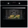 AEG oven with ring heating element, built-in, 71l, black
