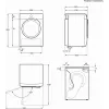 AEG tumble dryer, 8kg