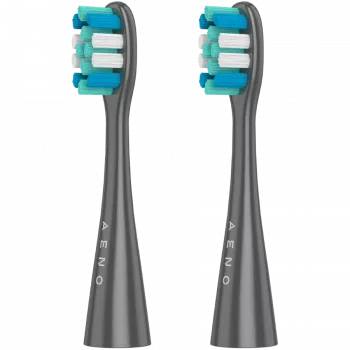 AENO ADB0010G Replacement Brush Head, 2 pcs - White - Compatible with Xiaomi Mi Electric Toothbrush Series