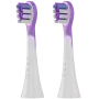 AENO ADBTH09V Replacement Brush Head 2-Pack for ADLER AD 2174 Sonic Toothbrush, Soft Nylon Bristles, White