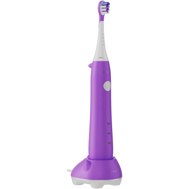 AENO Wireless Toothbrush, Violet, 3 Brush Heads, 600mAh, 5 Modes, Smart Remind