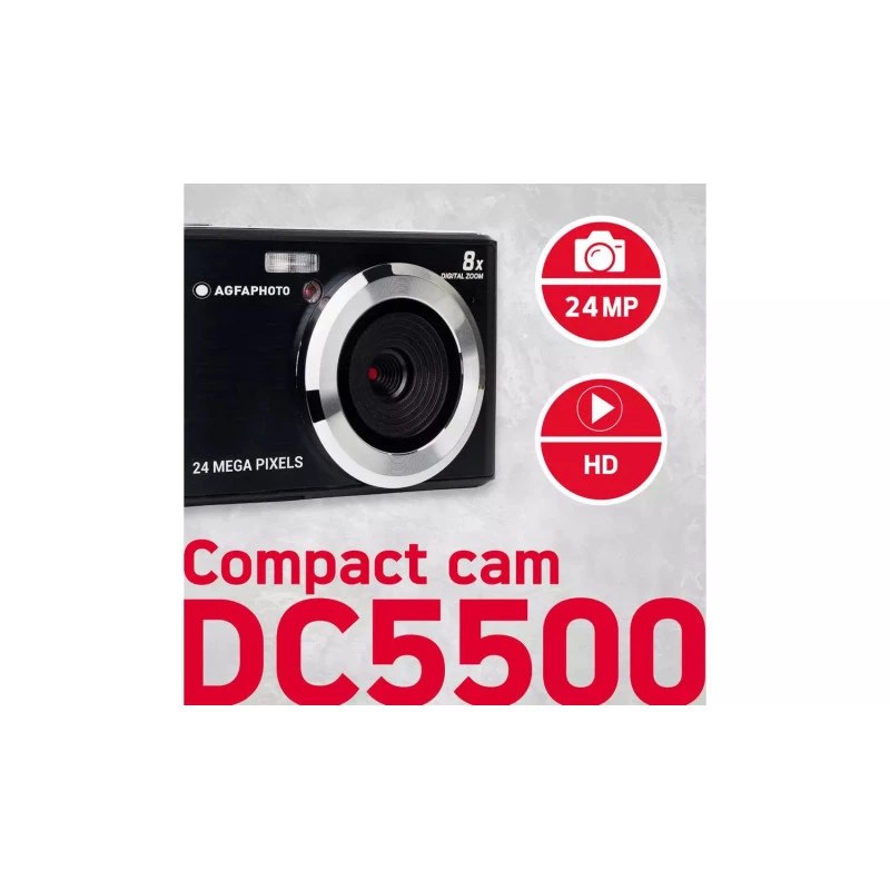 AGFA DC5500 Digital Camera Black