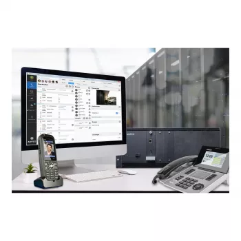 AGFEO ES 730 IT IP Communication System (PBX) – 100 Subscribers, 100 SIP Trunks, 30 VoIP Calls, Gigabit Ethernet, USB, Firewall, VPN, UC-Suite, CTI, Web GUI