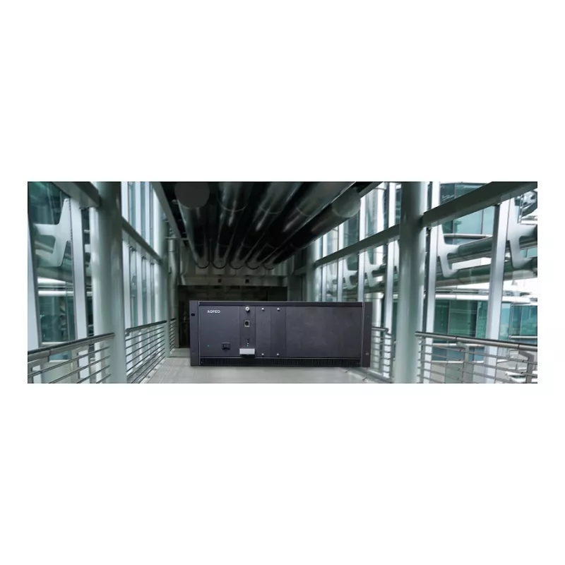 AGFEO ES 730 IT IP Communication System (PBX) – 100 Subscribers, 100 SIP Trunks, 30 VoIP Calls, Gigabit Ethernet, USB, Firewall, VPN, UC-Suite, CTI, Web GUI