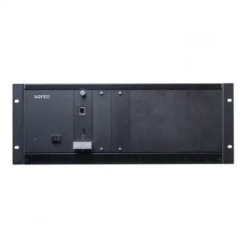 AGFEO ES 730 IT IP Communication System (PBX) – 100 Subscribers, 100 SIP Trunks, 30 VoIP Calls, Gigabit Ethernet, USB, Firewall, VPN, UC-Suite, CTI, Web GUI