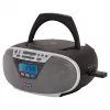 Aiwa BBTU-400SL Portable Stereo System CD/FM RDS/USB/Bluetooth Silver MP3 Playback