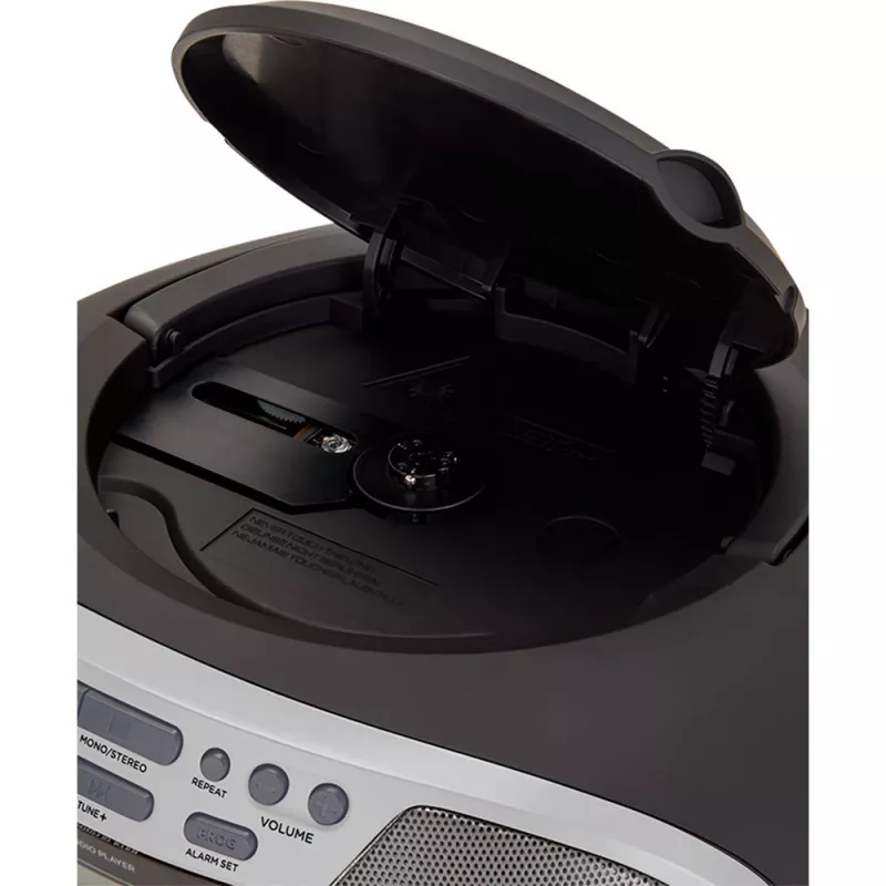 Aiwa BBTU-400SL Portable Stereo System CD/FM RDS/USB/Bluetooth Silver MP3 Playback