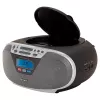 Aiwa BBTU-400SL Portable Stereo System CD/FM RDS/USB/Bluetooth Silver MP3 Playback
