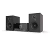 Aiwa MSBTU-600 50W Bluetooth CD Micro Hi-Fi System with FM Radio, USB, Aux-in, LED Display, Remote Control, Black
