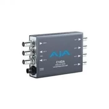 AJA C10DA 1x4 HD/SD-SDI Distribution Amplifier with Reclocking