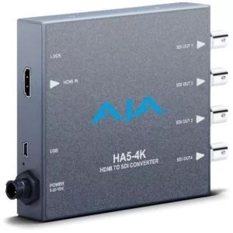 AJA HA5-4K HDMI to 4K SDI Mini-Converter