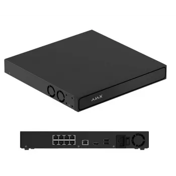 AJAX Net Video Recorder 8CH/H2D8PAC Black 140912