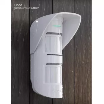 AJAX Protective Hood for MotionProtect Outdoor (White)