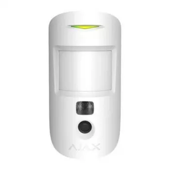 AJAX Wireless Motion Detector MotionCam HD with Photo Verification White