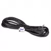 Akyga AK-PC-06A Power Cable 3m CEE 7/7 to IEC C13 Black