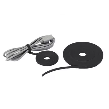 ALANTEC PK025CZA Adhesive Cable Tie Mount, Black, PA66, 25x25 mm, 1 pc
