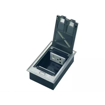 ALANTEC PP008 Floor Box 2 x 1.5M (45x45) Metal, for Concrete Pouring