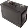 Jüscha Ancona courier bag 45042, black leather