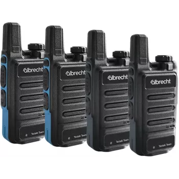 ALBRECHT Tectalk 4 Team PMR446 4-Piece Case Set