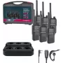 Albrecht Tectalk Worker 3 PMR446 Walkie-Talkie Set – 6 Radios with Tool Case