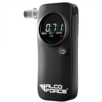 AlcoForce Breathalyzer with Electrochemical Sensor