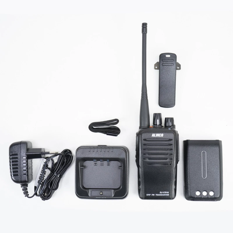 ALINCO DJ-VX46E PMR446 Handheld Two-Way Radio IP67