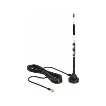 ALLNET ALL19102 GSM/3G/LTE Antenna 5 dBi, Omnidirectional, Magnetic Base, SMA, 3m Cable