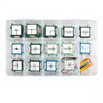 ALLNET BrickRknowledge Basic Set (Spanish Edition) – Arduino-Compatible Electronics & Robotics Learning Kit