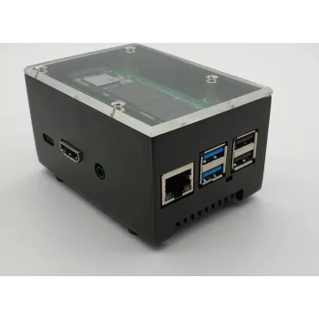ALLNET Rock Pi Aluminium Case ecoPI Starter Black (RockPi_GH_ecoPI_SW)