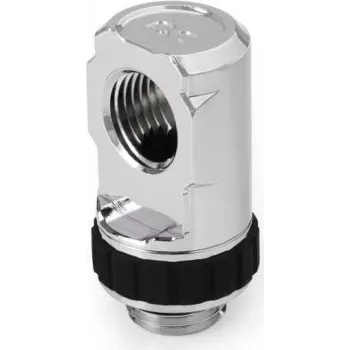 Alphacool Apex Grip 90° Rotary Adapter AG/IG G1/4 Chrome (14888)