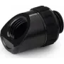 Alphacool Apex Grip Adapter 45° AG/IG G1/4 Rotatable Black (14808)