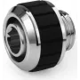 Alphacool Apex Grip Compression Fitting 13/10mm G1/4 Chrome - Soft Tube Connector 14880
